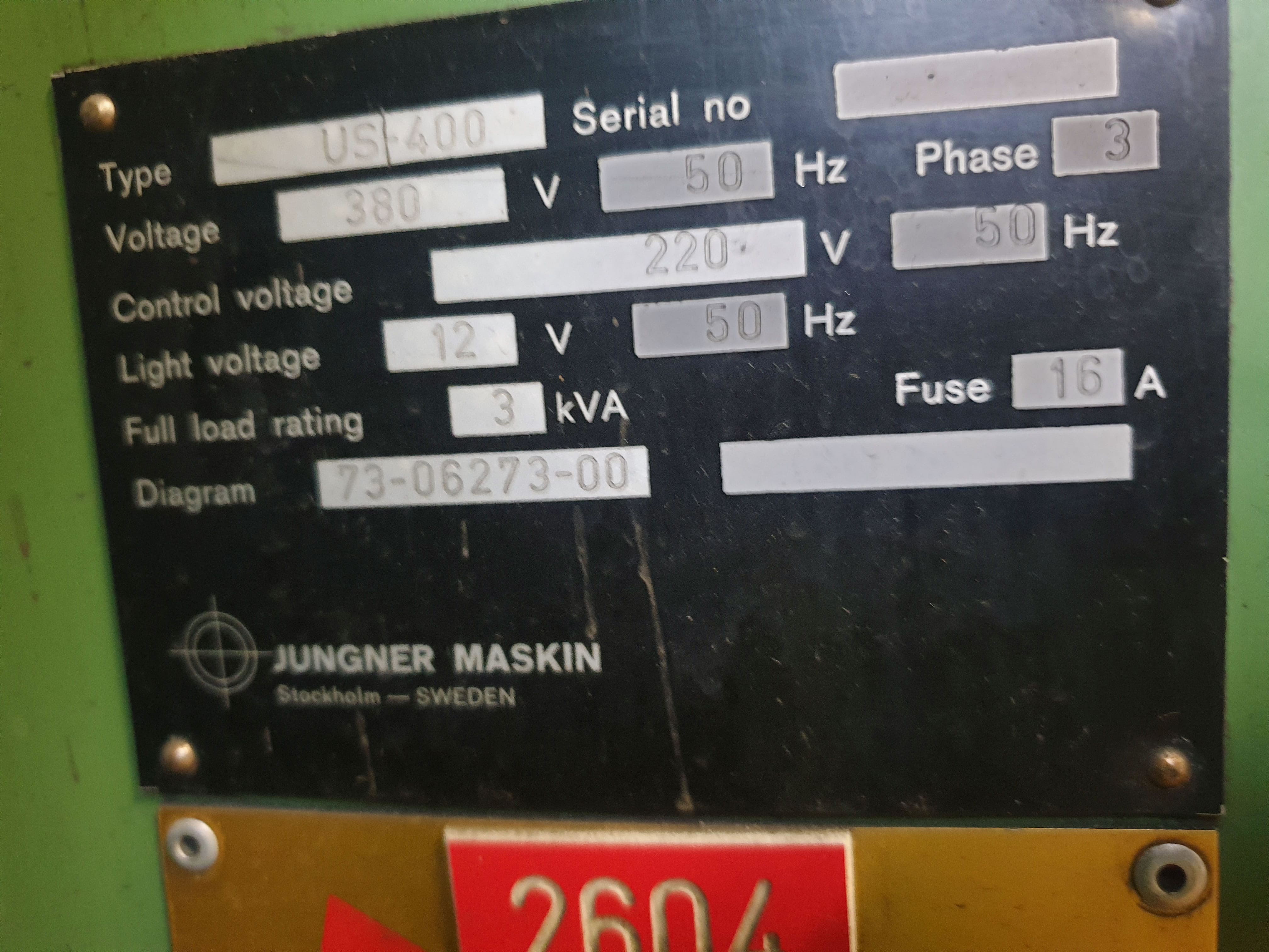 Usado Jungner US 400 - Rectificado