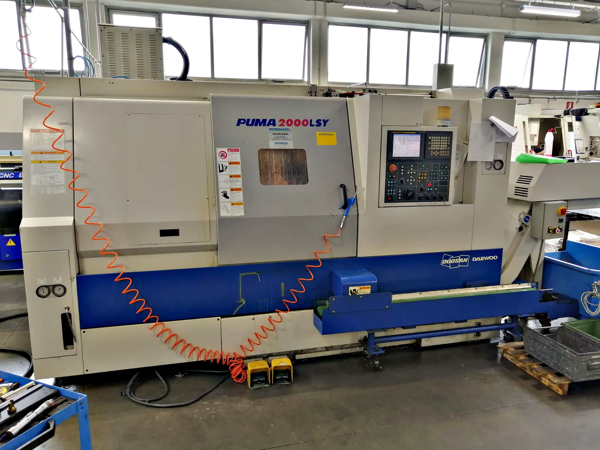 Usado Daewoo Puma 2000LSY - Torno CNC - 2005