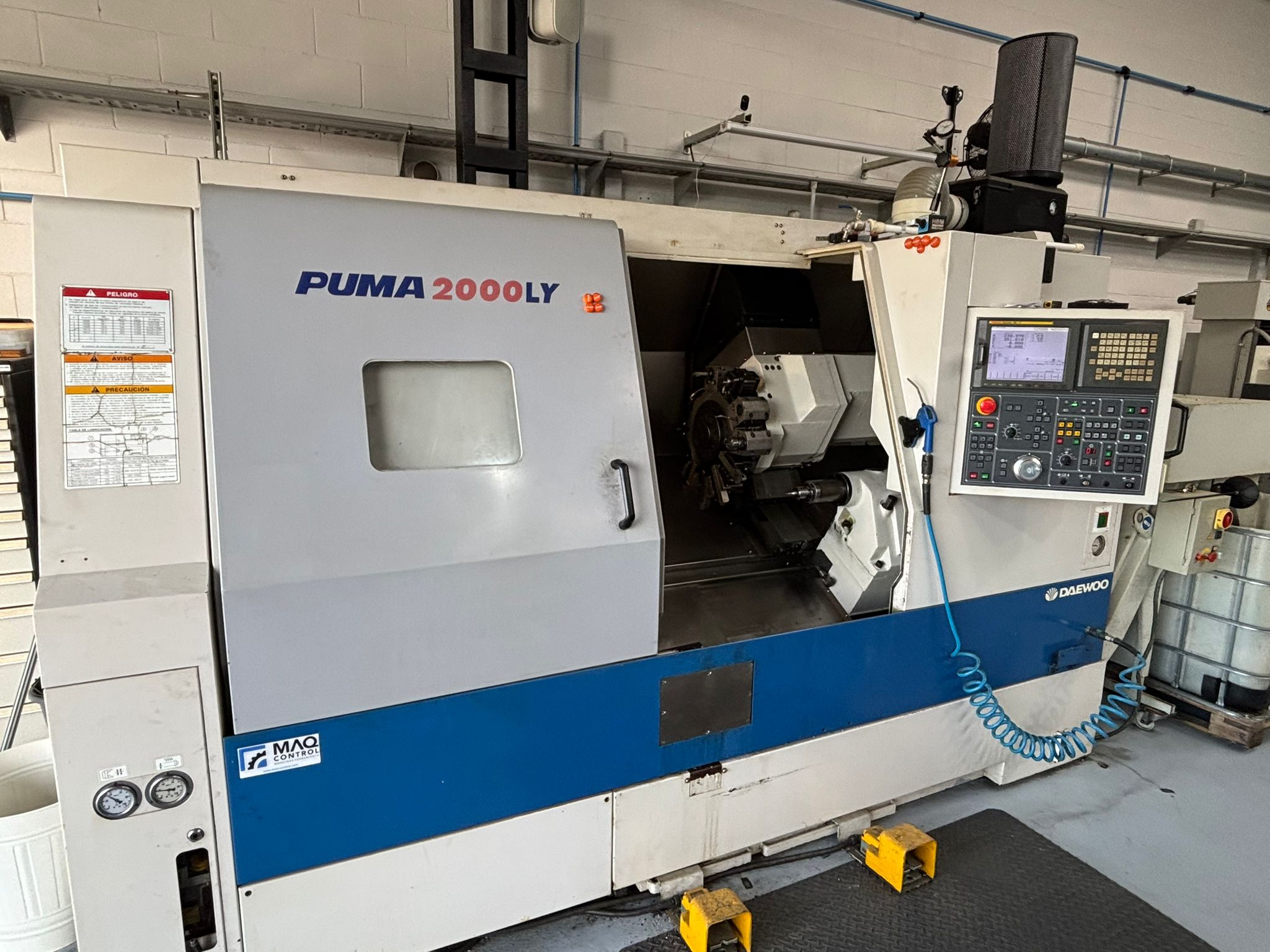 Used Daewoo Puma 2000LY I CNC Lathe I 2001