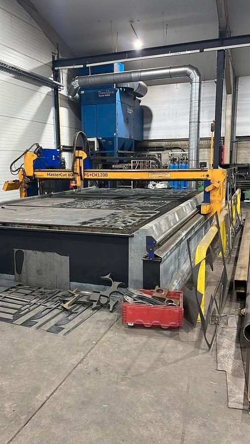 Used Microstep MasterCut 6001.20PG+CH1200 I Plasma Cutting I 2013