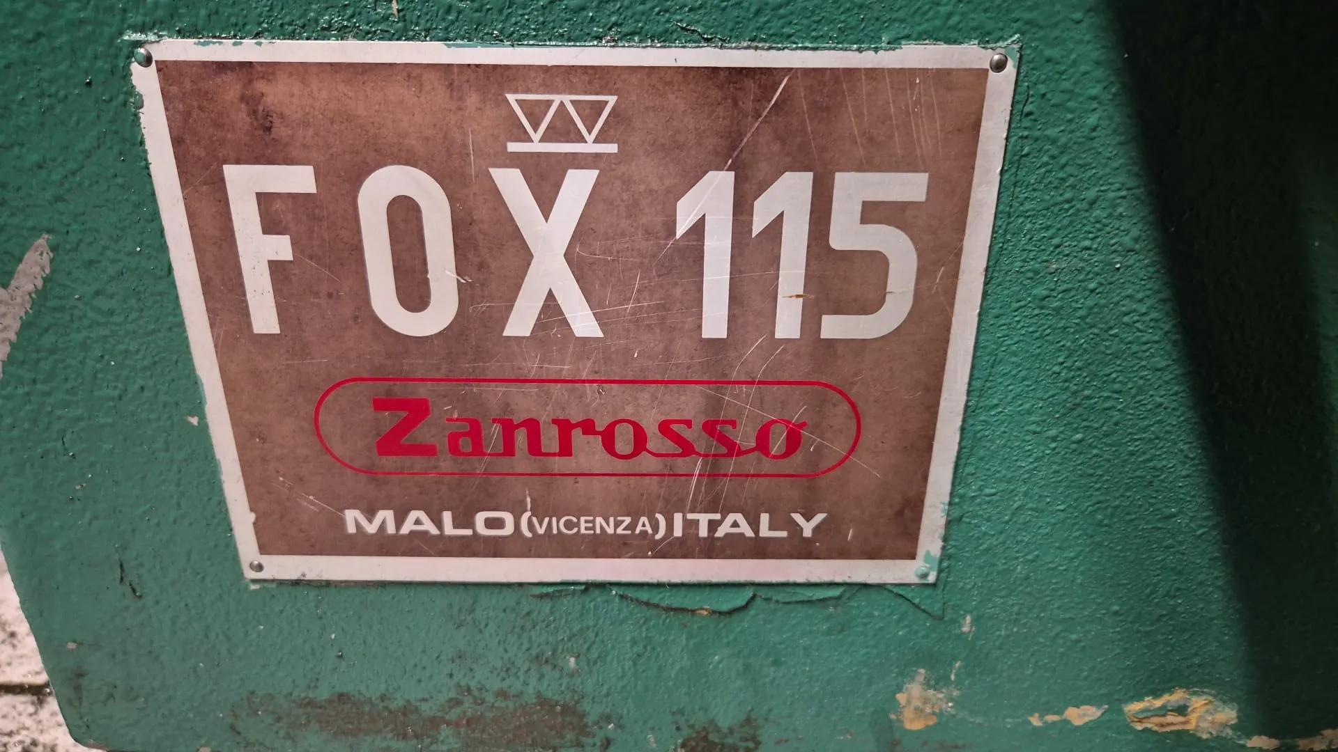 Usado Máquina de Barrenado Zanrosso Fox 115 I