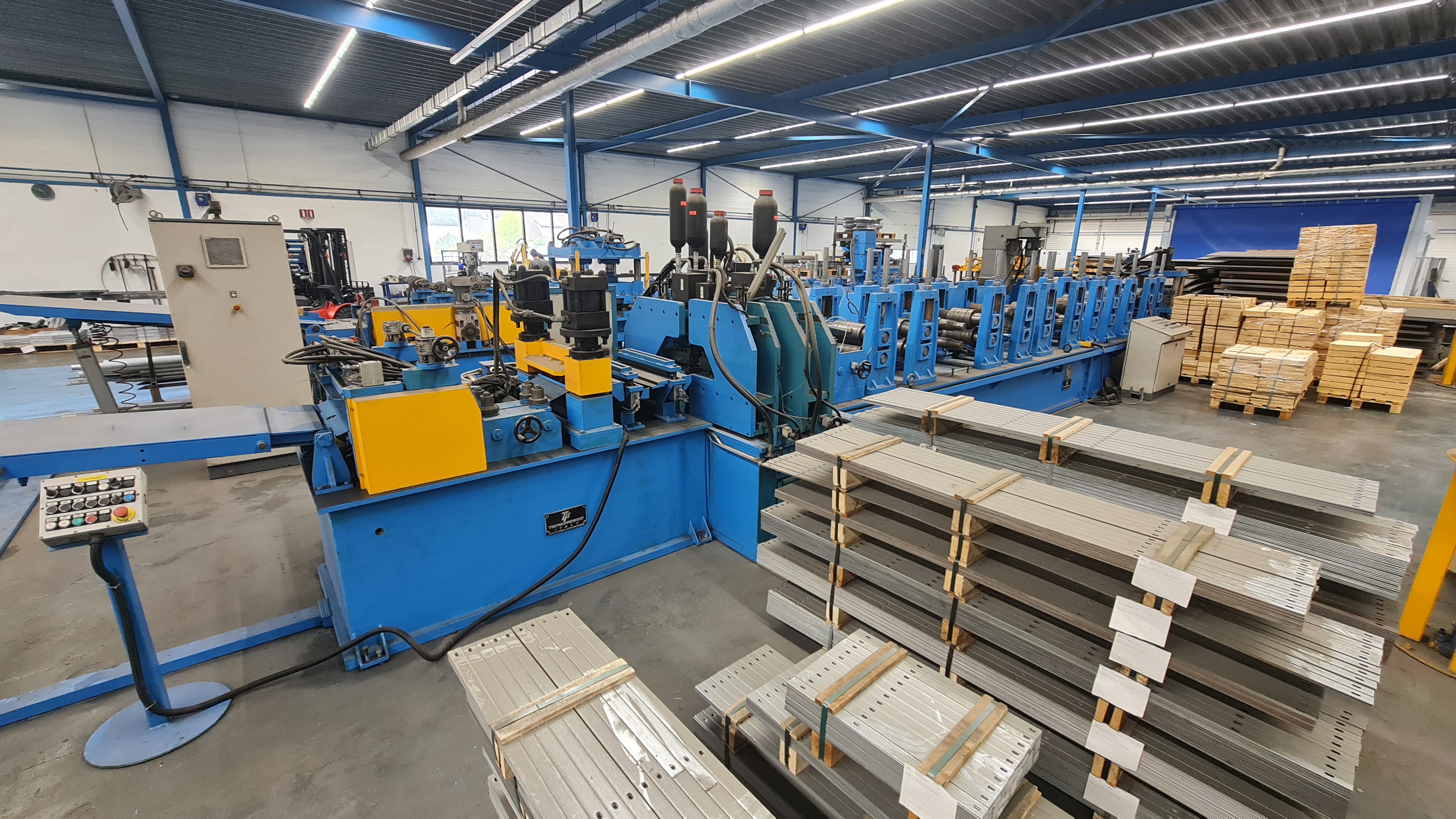 Used Tecnopromec Alfa D - Profiling Line - 2008