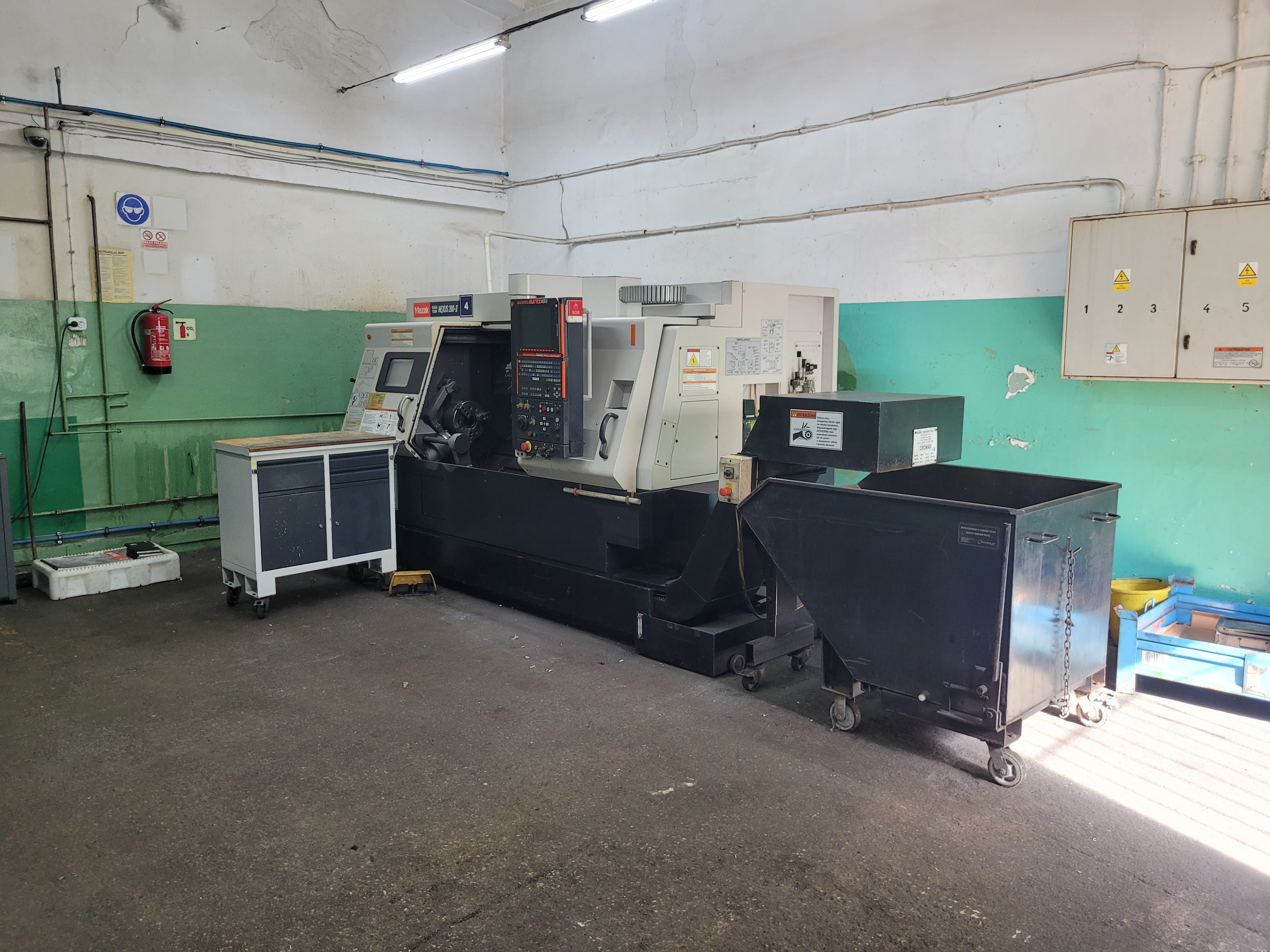 Used Mazak Quick Turn Nexus 200-II I CNC Lathe I 2007