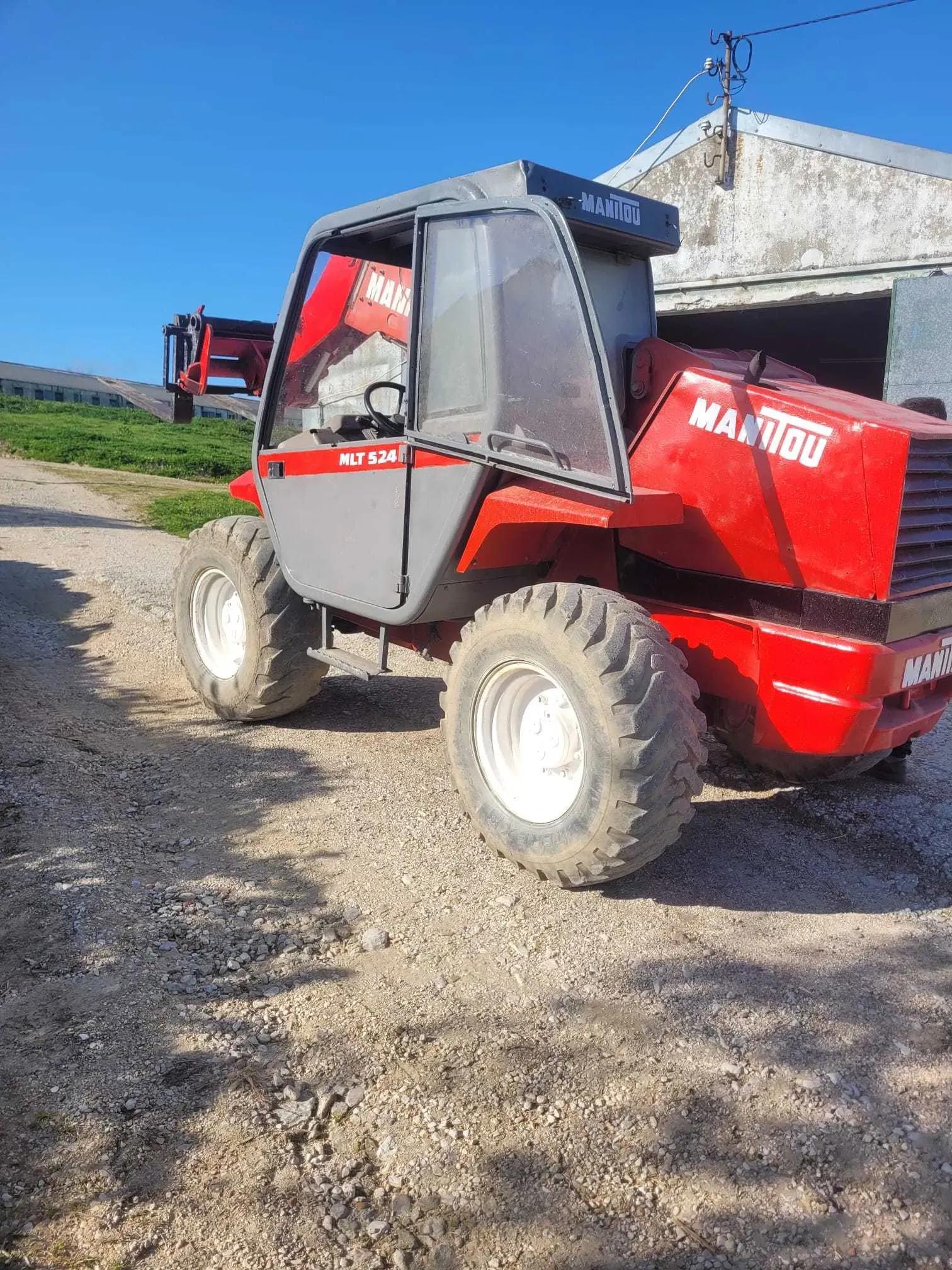 Used Manitou MLT 524 I Agricultural Telehandler I 1998