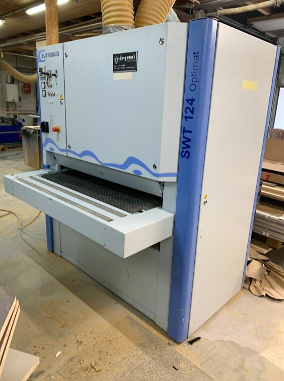 Usado Butfering SWT 124 Optimat - Lijadora de Banda Ancha - 2011