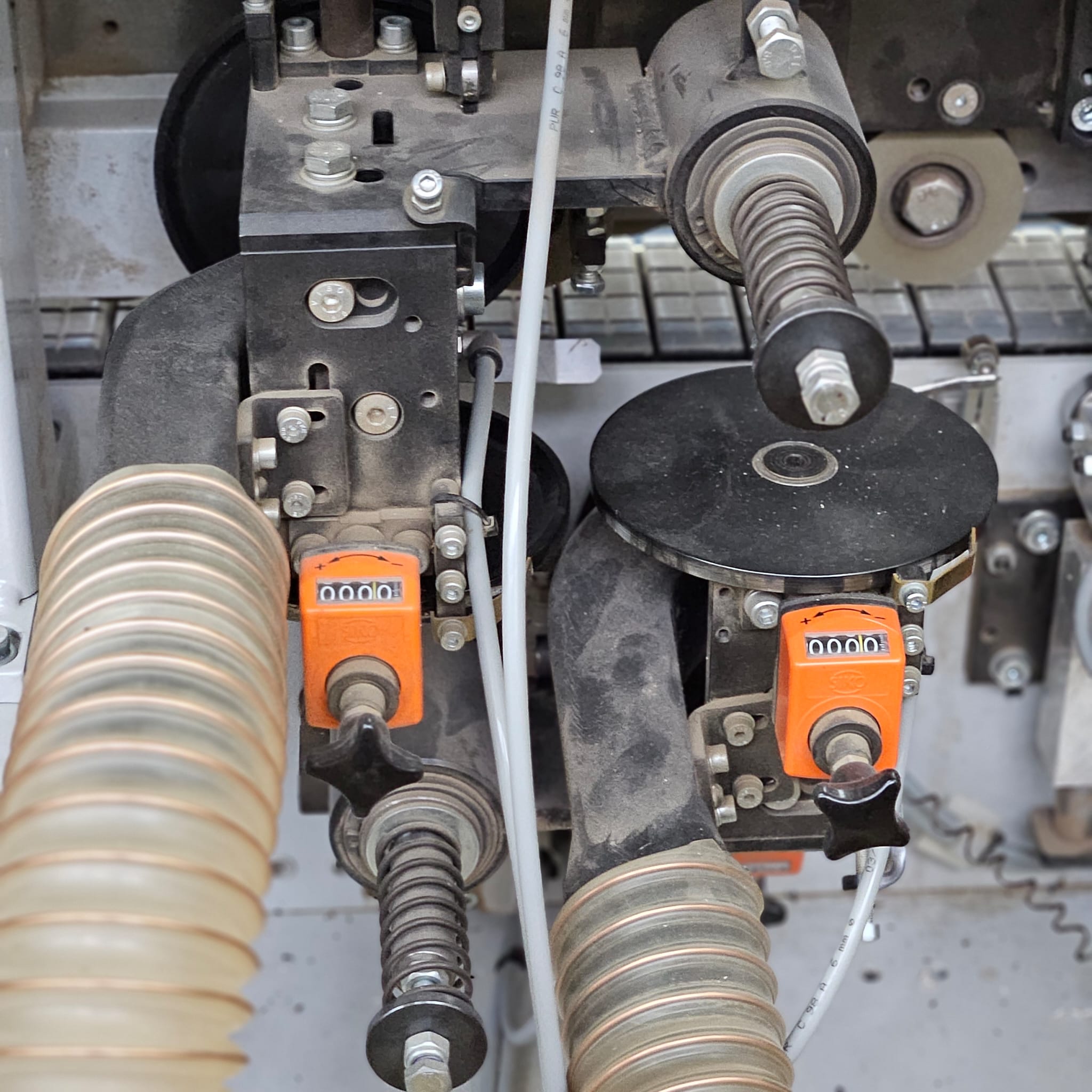 Used Hebrock AKV 3006 DK-F Edgebander | 2017 | Premilling & Corner