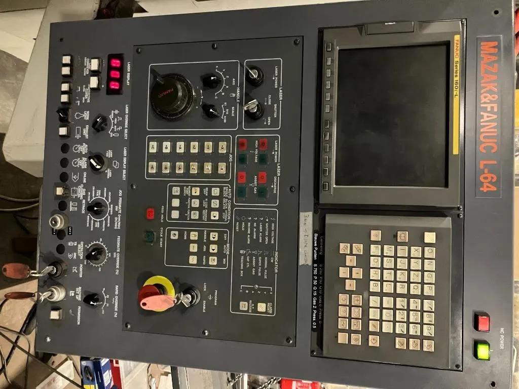 Used Mazak Space Gear 48 I Laser Cutting