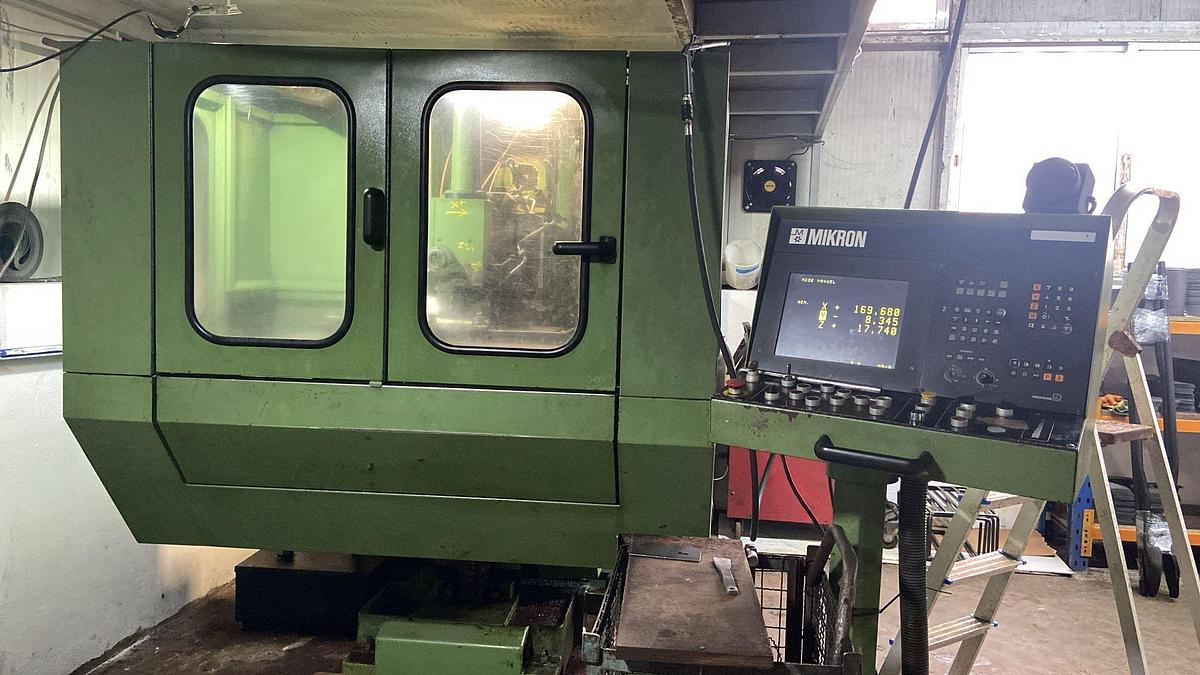 Used Mikron WF 31D I CNC Milling Machine I 1990