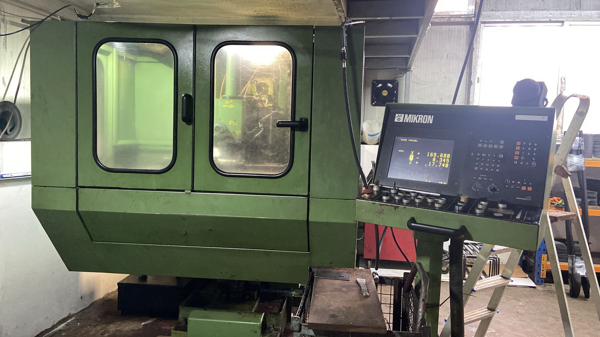 Used Mikron WF 31D I CNC Milling Machine I 1990