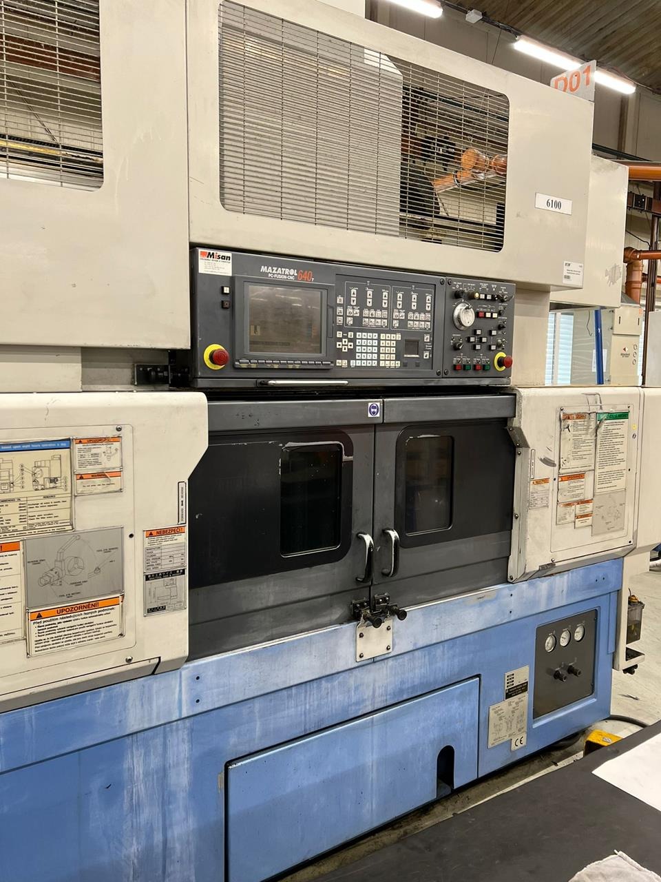 Used Mazak Multiplex 6100 I CNC Lathe I 2001