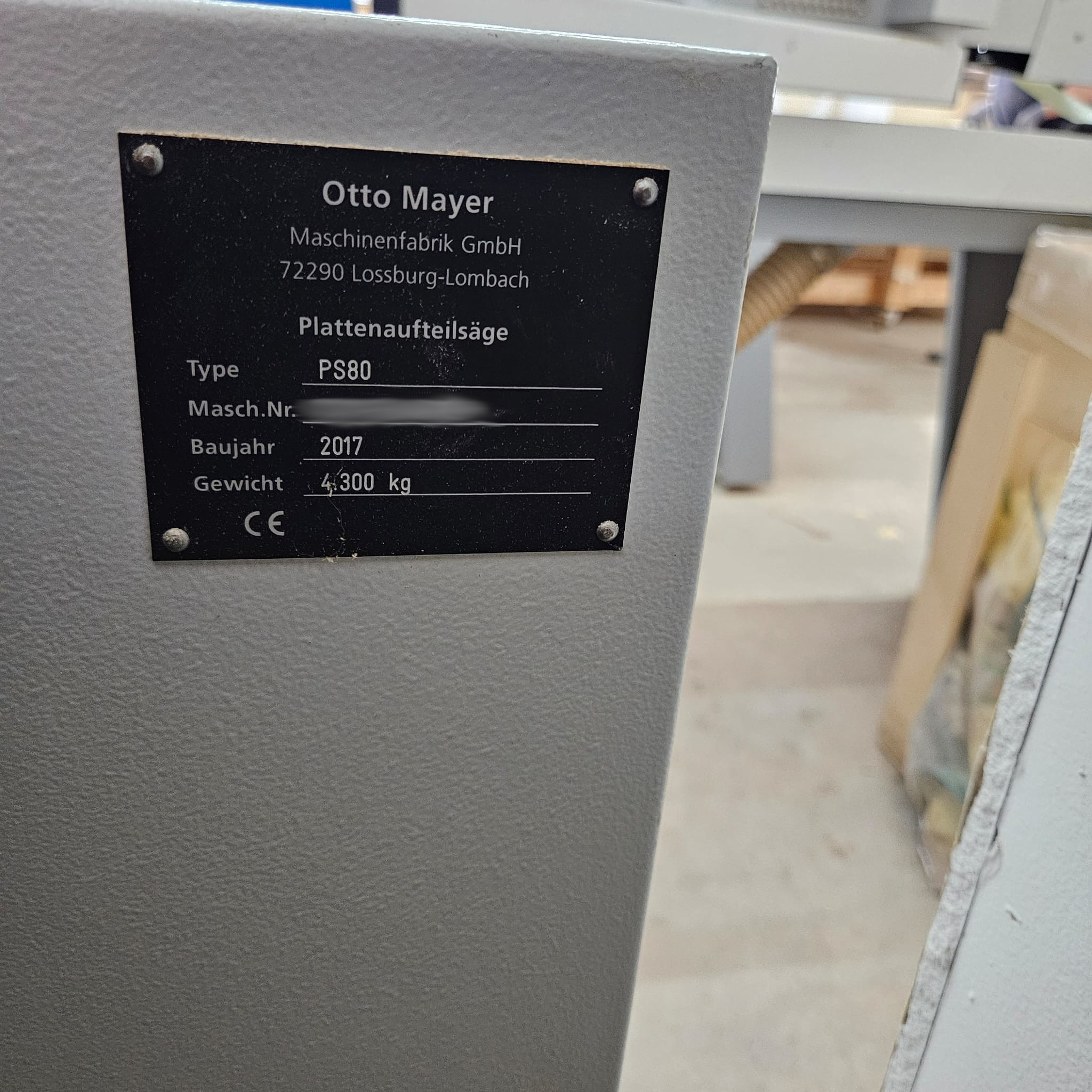 Used Mayer PS80 I Beam Saw I 2017