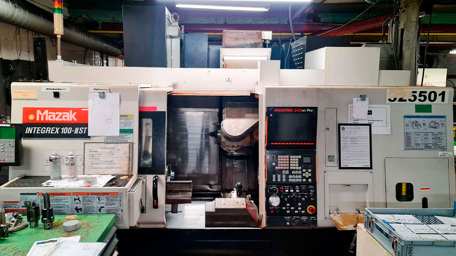 Gebruikt Mazak Integrex 100-IIIS - CNC Draaibank - 2002