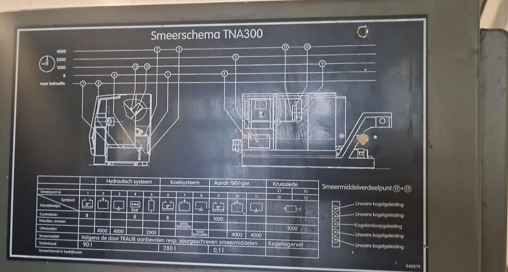 Usado Traub TNA300 - Torno CNC - 1995