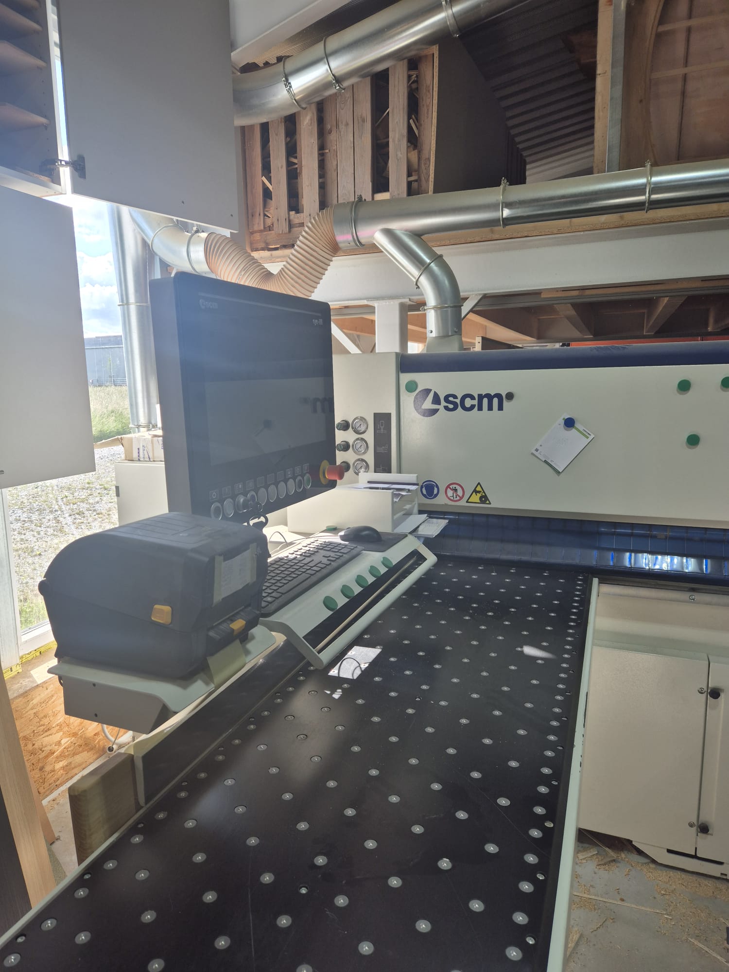 Used SCM Gabbiani P80 I Beam Saw I 2021