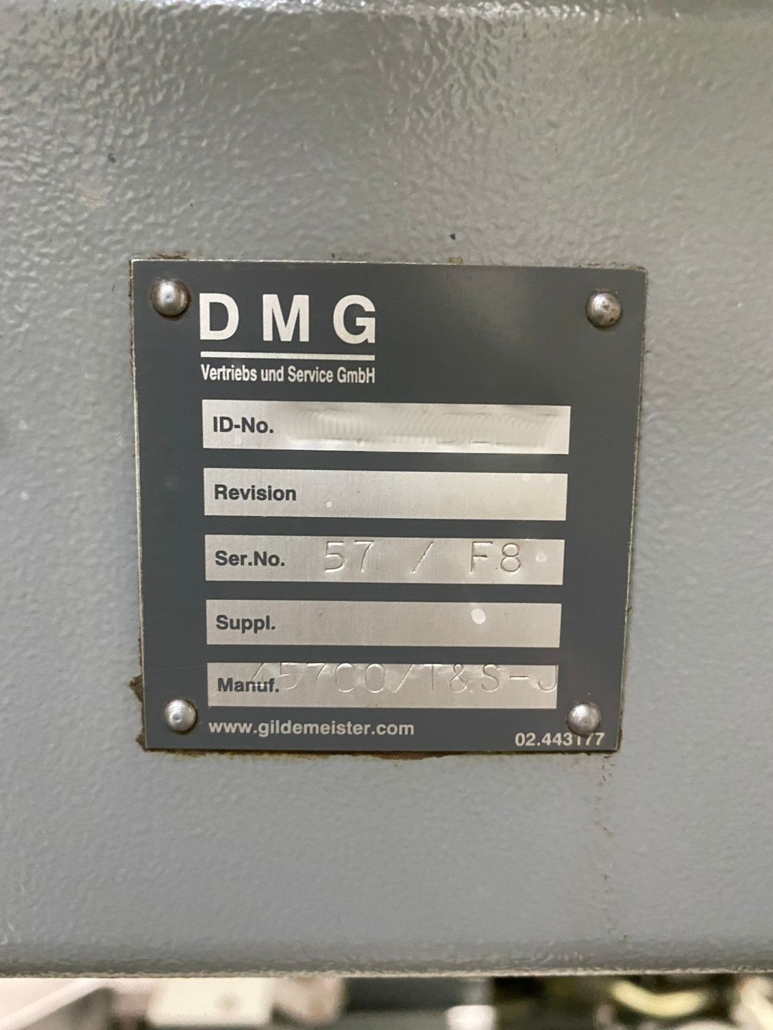 Used Deckel Maho DMU 100P DuoBlock I Horizontal Machining Center I 2008