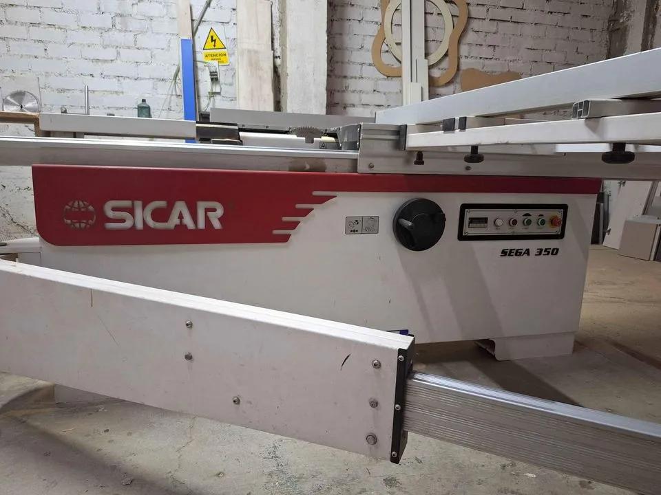 Gebruikt Sicar Sega 350 I Schuiftafelzaag