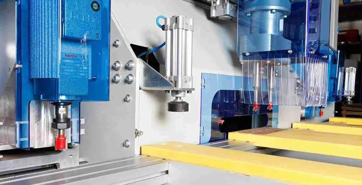 Ozgenc Makina WD 500 I Automatische Deursleuf Hinge Slot Opening Router Machine