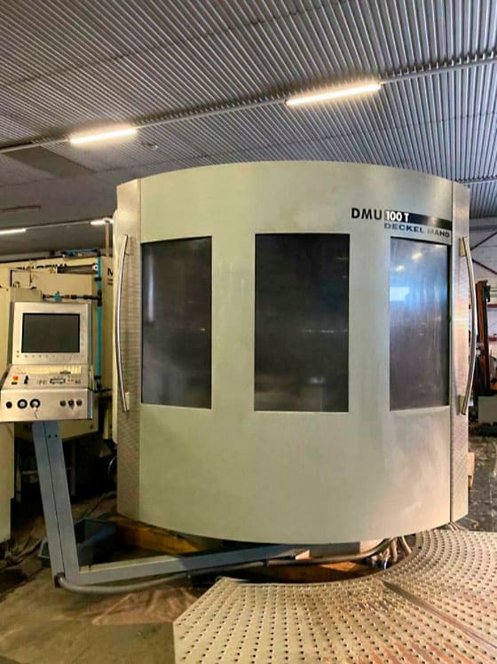 Usado Deckel Maho DMU 100T - Centro de Mecanizado Vertical - 2002