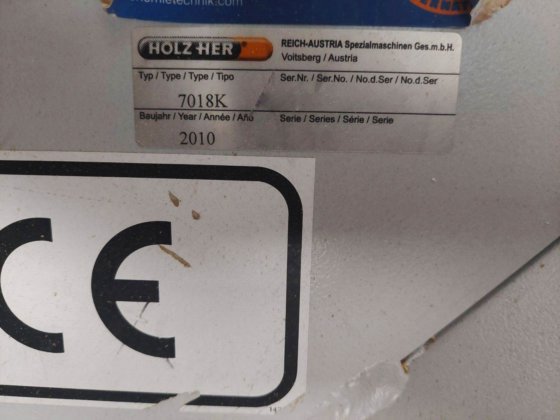 Usado Holzher Easy Master 7018 - Centro de mecanizado CNC - 2010