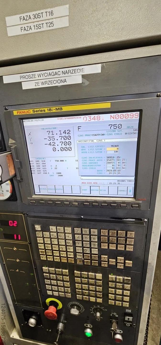 Gebruikt X2 Quaser HX 505 AP en HX 505 AP/6B I Horizontaal Bewerking Centrum