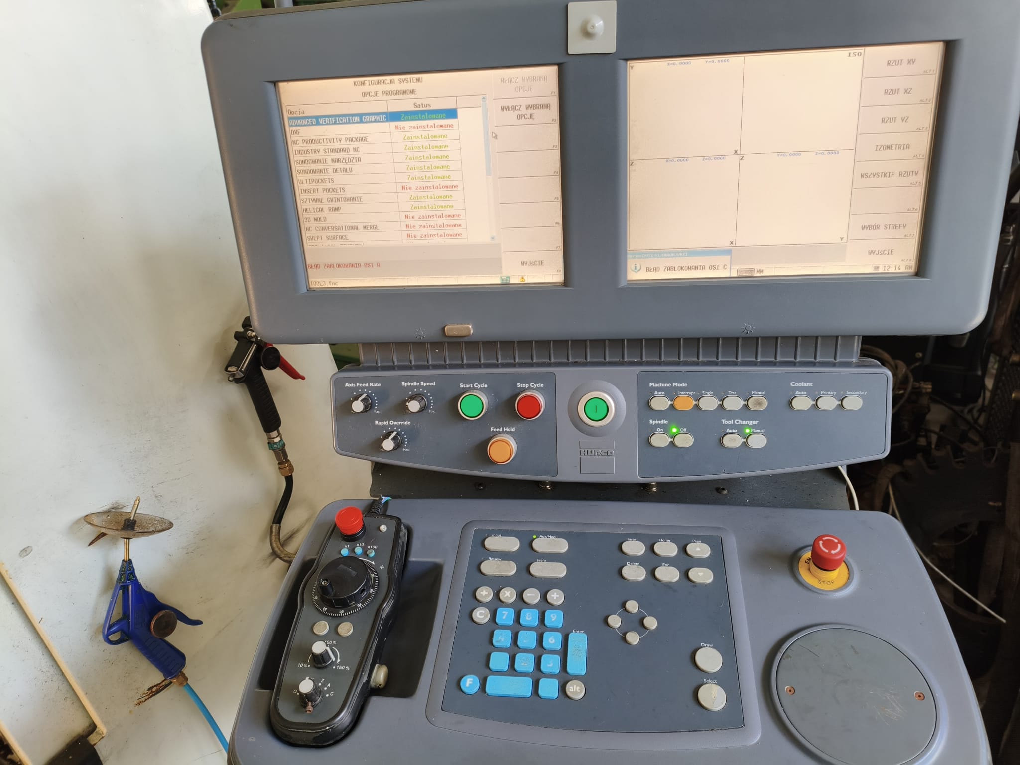 Used Hurco VMX30U I Vertical Machining Center I 2014