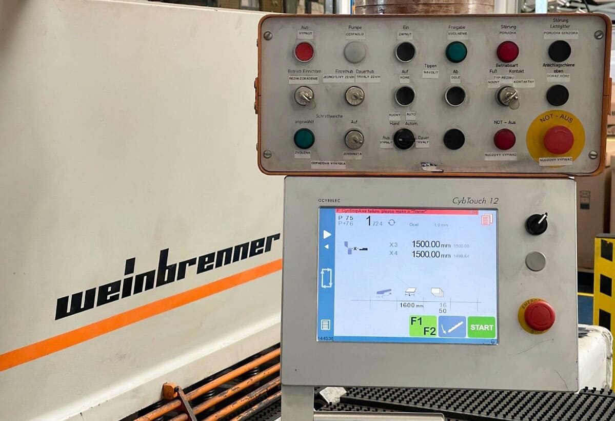 Gebruikt Weinbrenner TSV 6/3050 - Guillotine - 2000