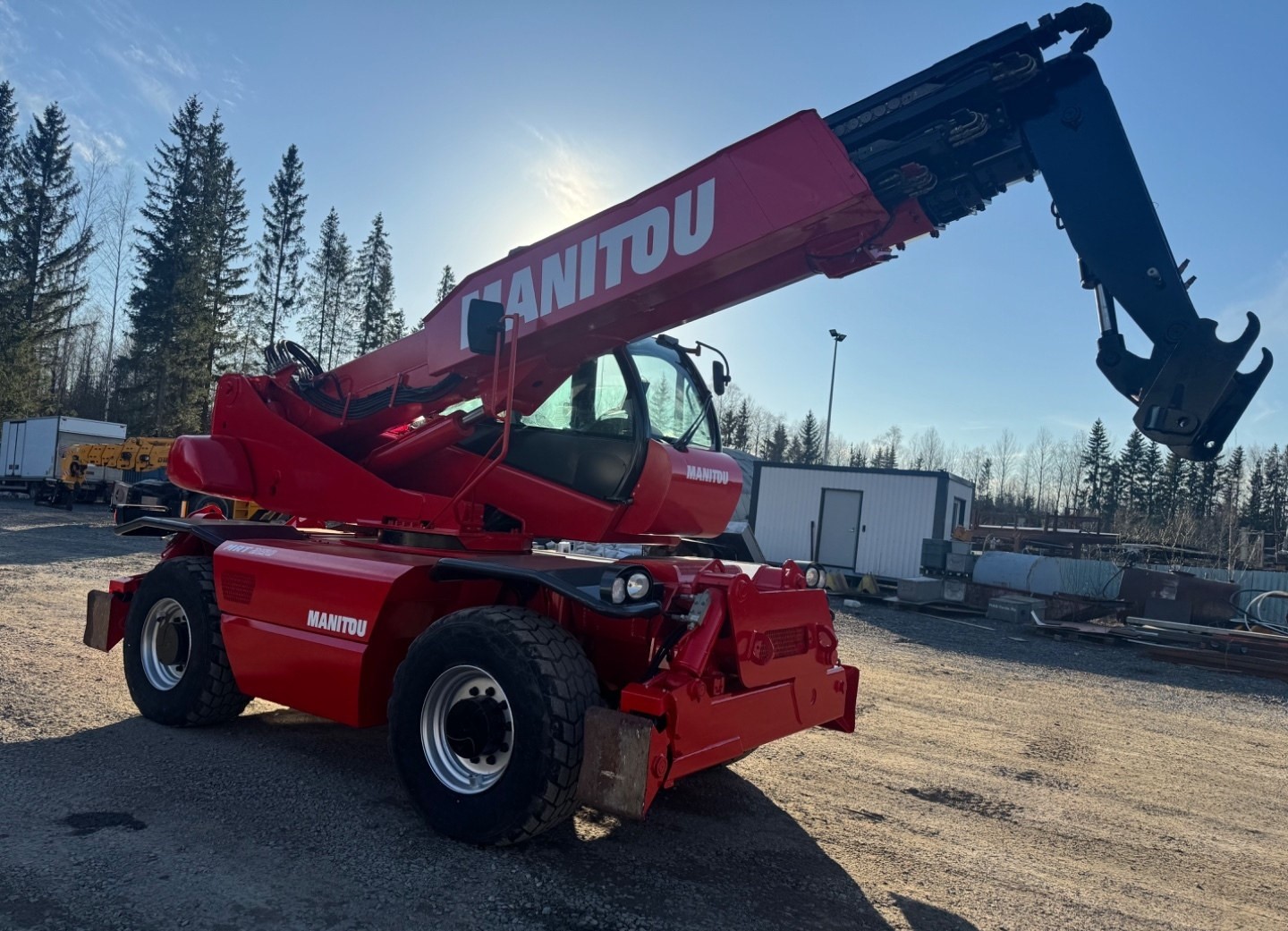 Used Manitou MRT 2150 I Rotating Telehandler I 2011
