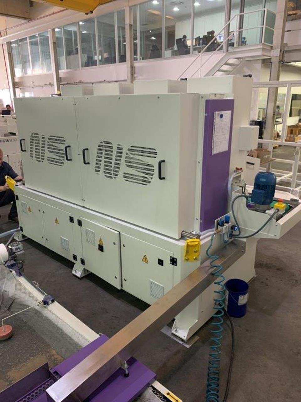 Used NS Maquinas FGW 170 4Z I Belt Grinding Machine I 2019