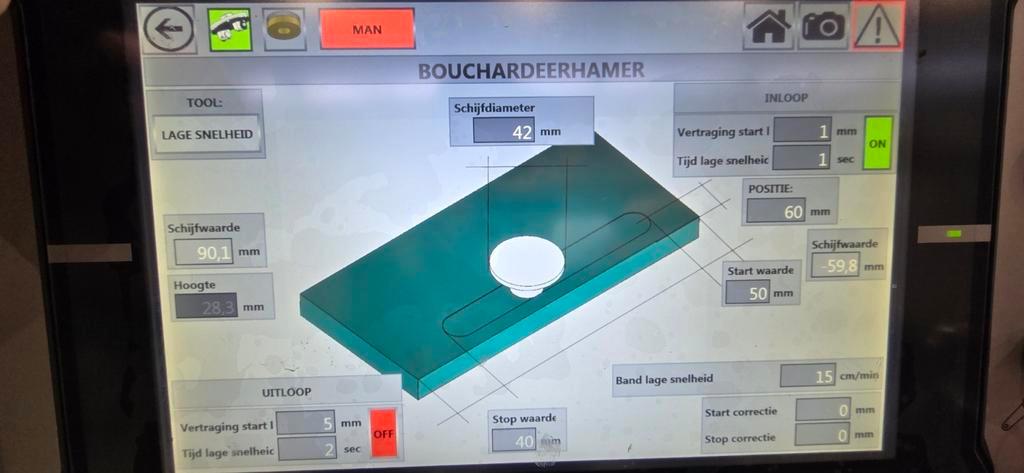 Used Montresor Faster 64+ I Edge Polisher