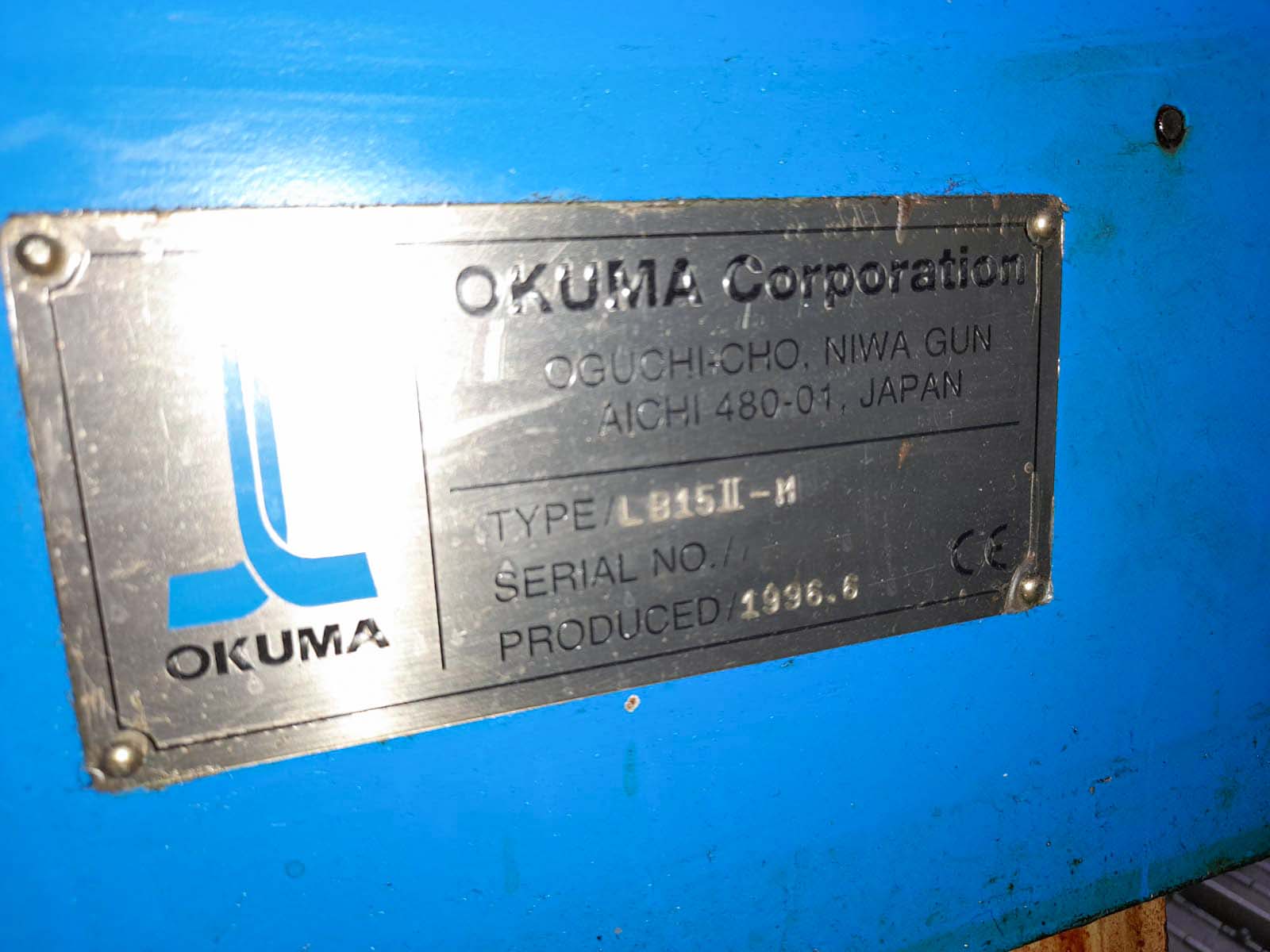 Used Okuma LB15 II-M - CNC Lathe - 1996