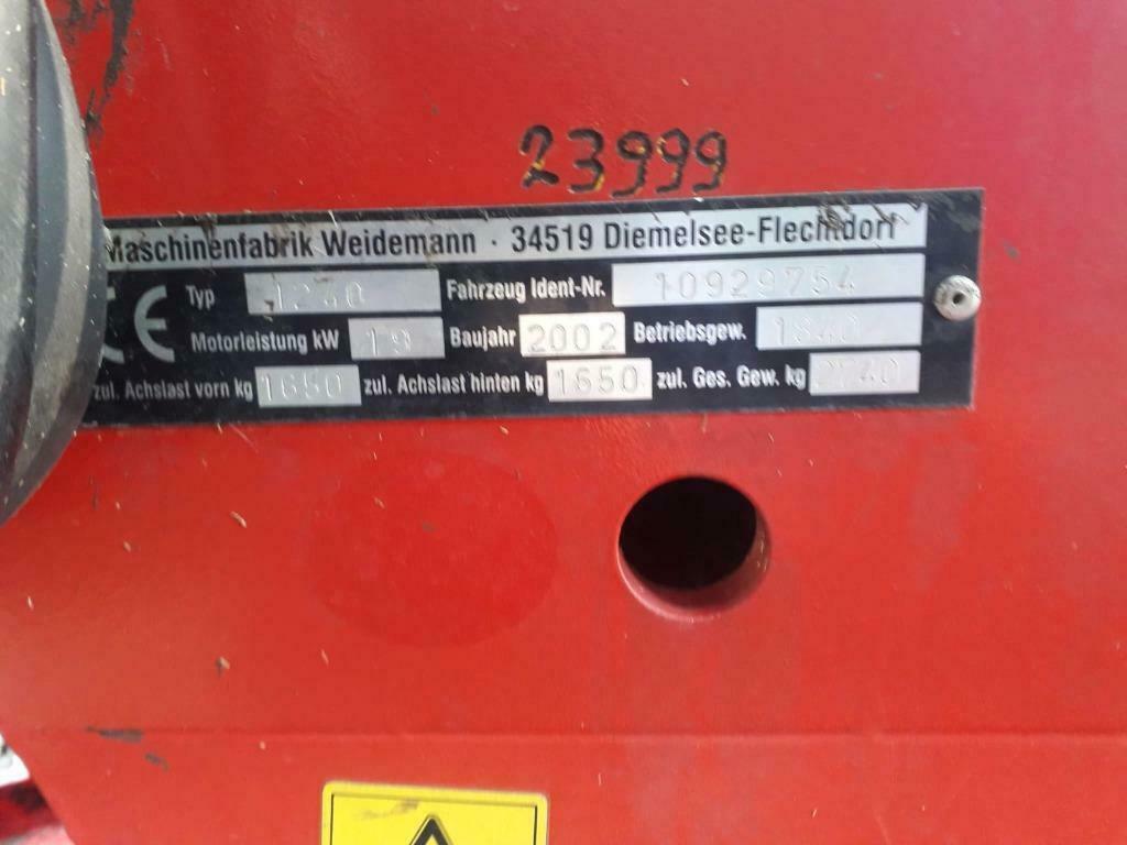 Usado WEIDEMANN 1240 P26