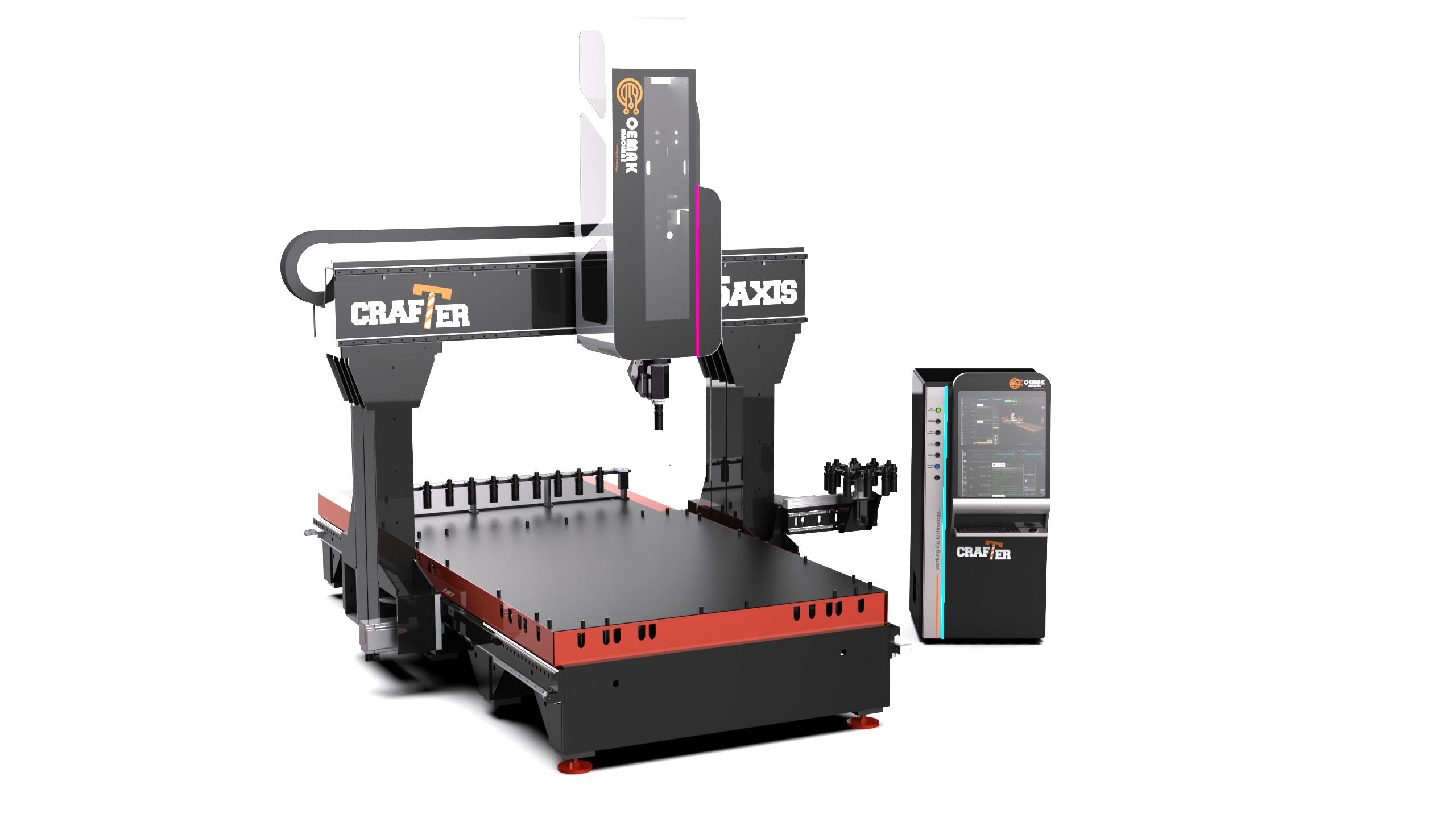Oemak Crafter 5 Axis I CNC Bewerking Centrum
