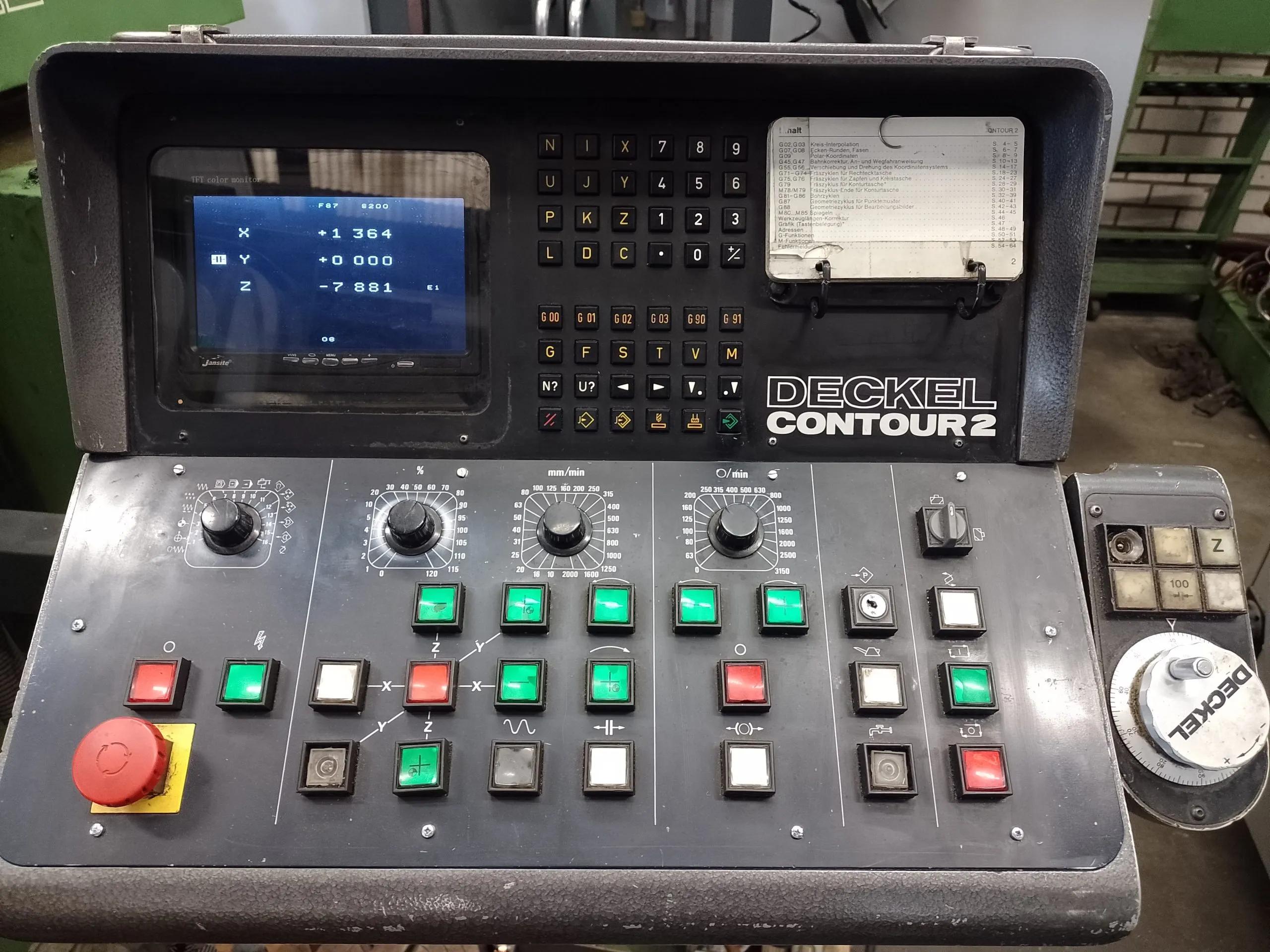 Usado Deckel FP4MA I Fresado CNC