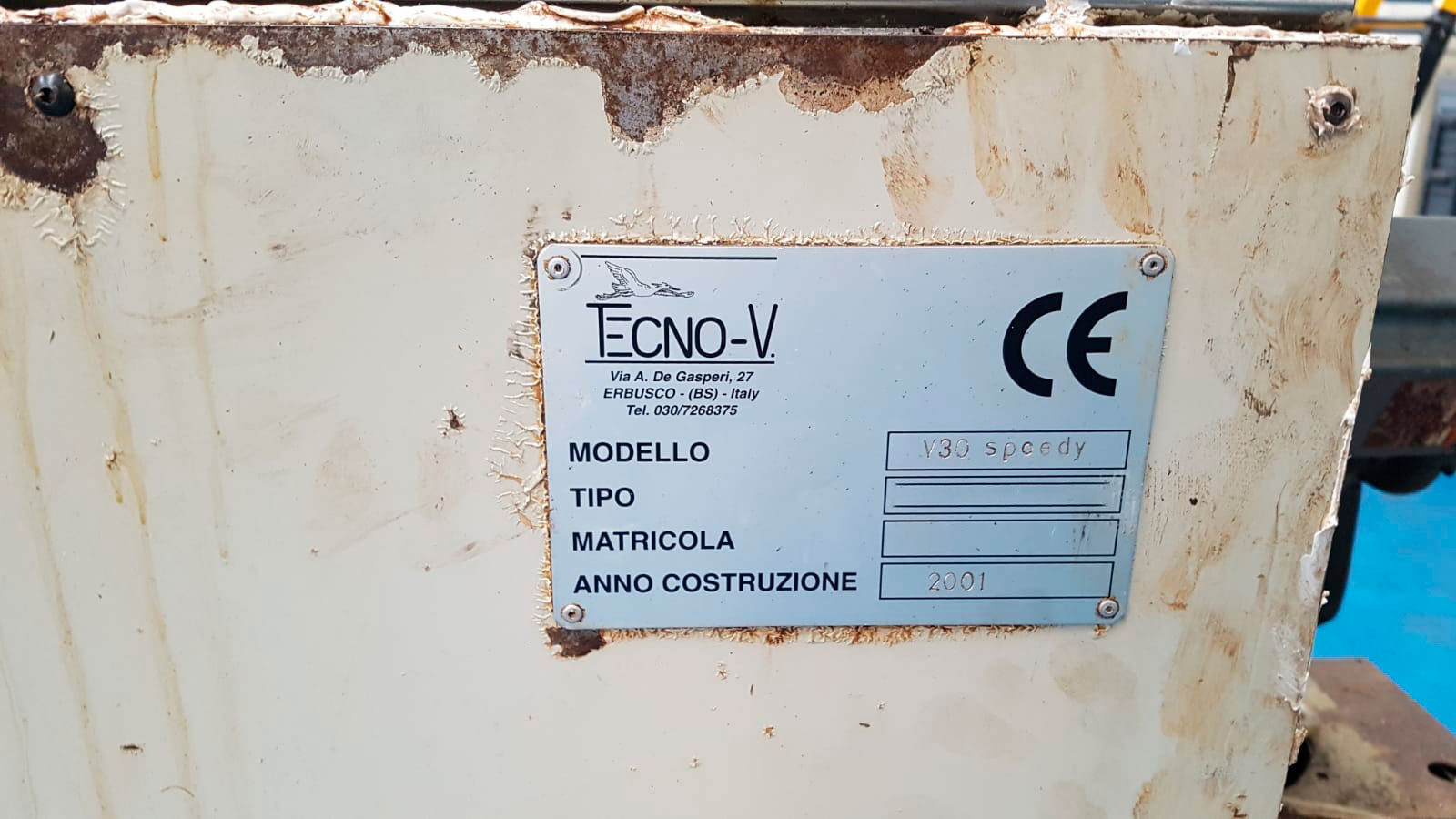 Gebruikt Tecno V 30 - CNC Draaibank - 2001