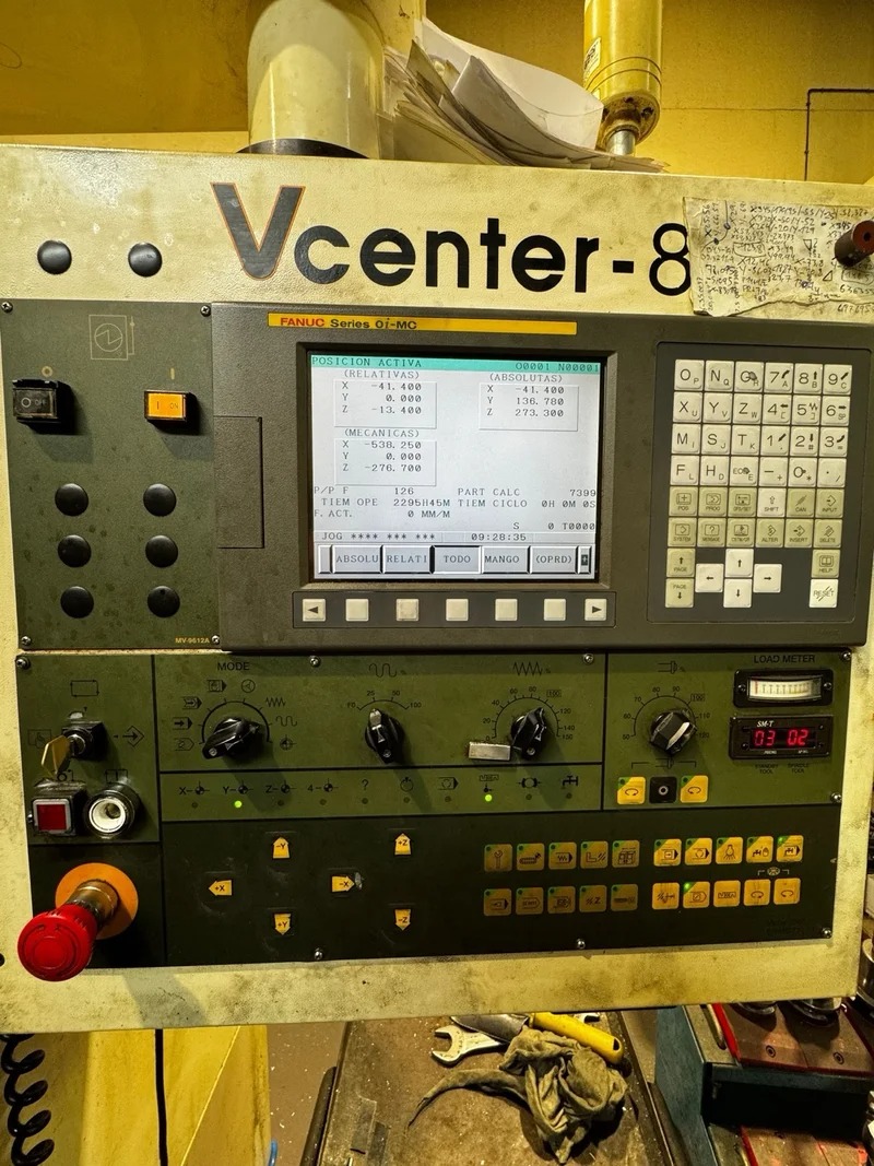 Used Victor Vcenter-8 I Vertical Machining Center I 2007