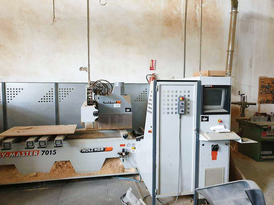 Gebruikt Holzher Easy-Master 7015 - CNC Bewerkingscentrum