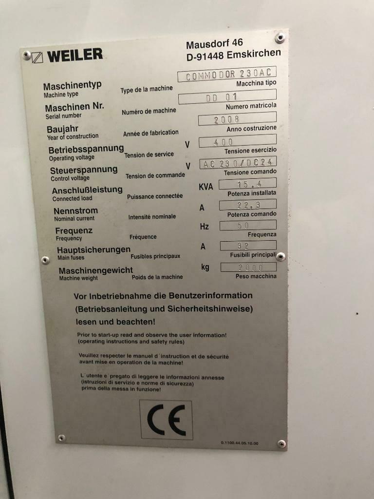 Usado WEILER Commodor 230AC