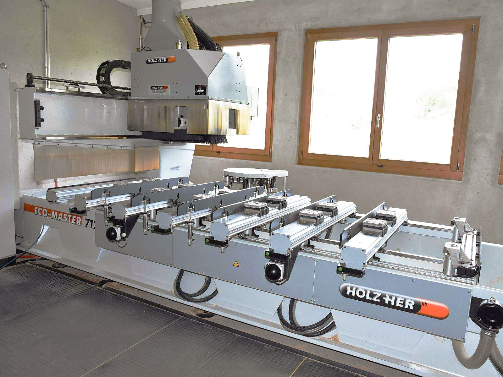 Used Holzher Eco Master 7120-250K - CNC Machining - 2004