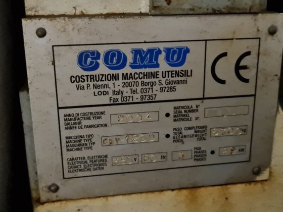 Used COMU CLV 1200  - Vertical machining Centres - 2004