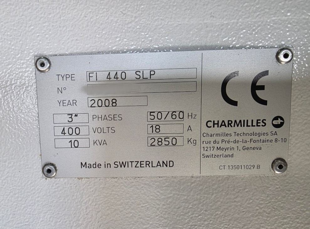 Used Agie Charmilles FI 440 SLP I Wire EDM Machine I 2008