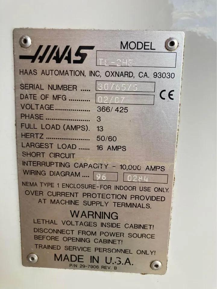 Gebruikt Haas TL-2 I CNC Draaibank