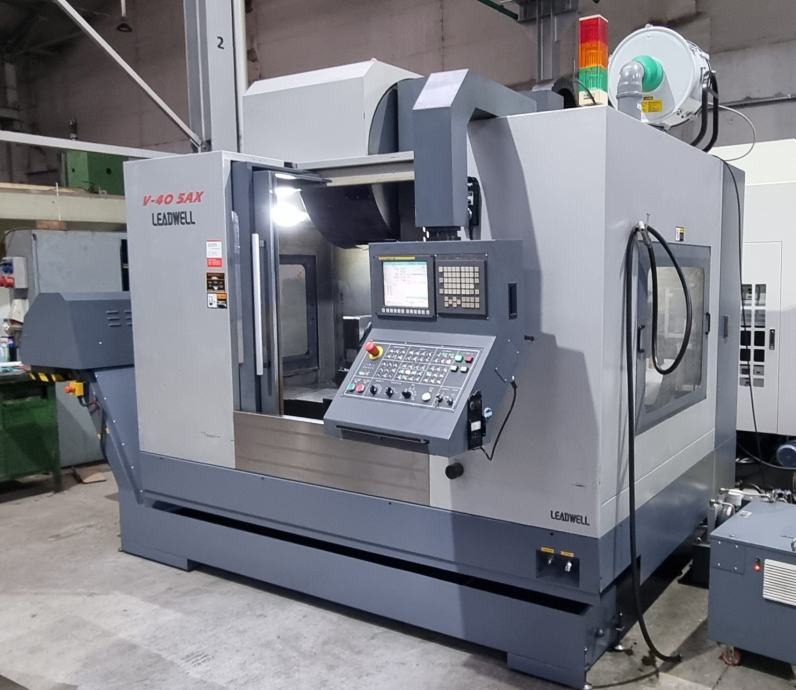 Used Leadwell V-40 5AX I Vertical Machining Center I 2011