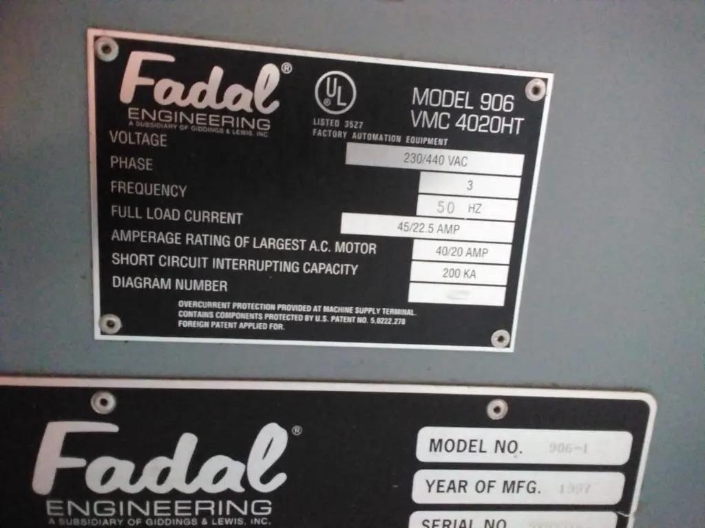 Gebruikt Fadal VMC 4020 I Vertical Machining Center