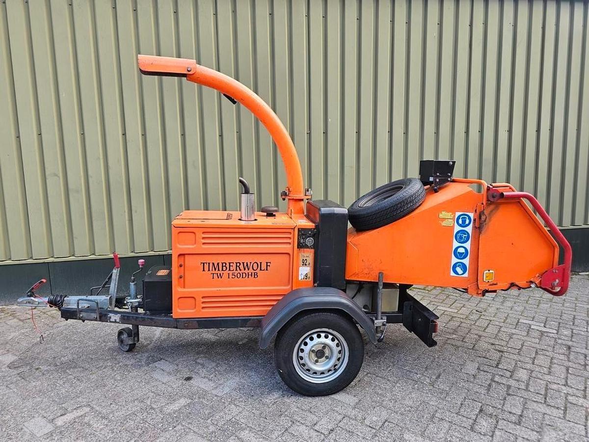 Used Timberwolf TW 150 DHB I Wood Chipper I 2011