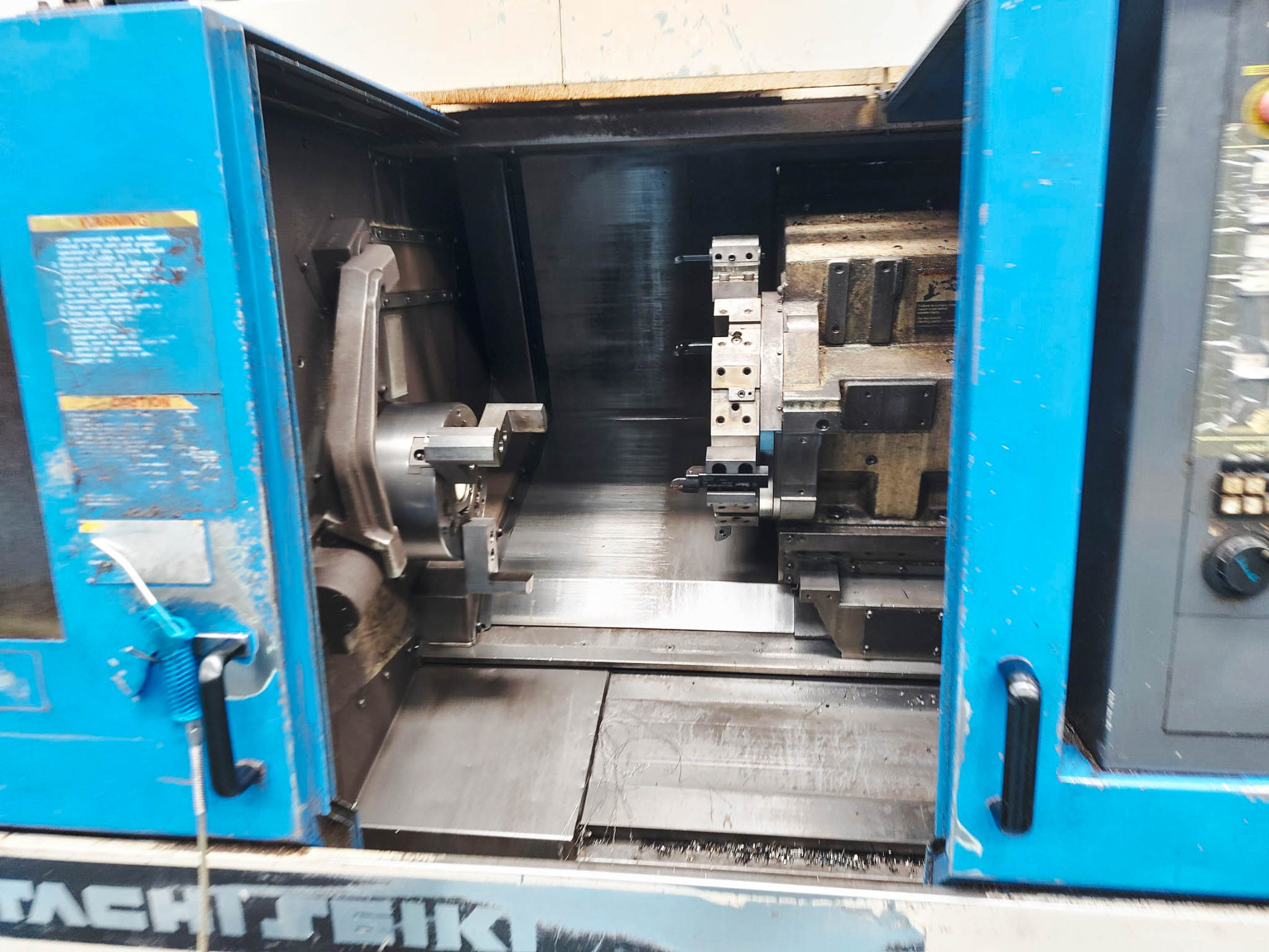 Gebruikt Hitachi Seiki TF 25-1100 I CNC Draaibank I 1999
