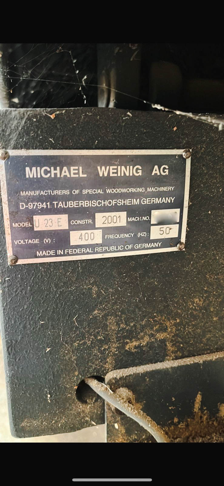 Used Weinig Unimat 23 E - Multihead Moulder - 2001