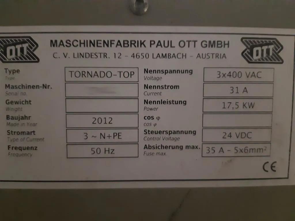 Gebruikt OTT Tornado-TOP I Kantband