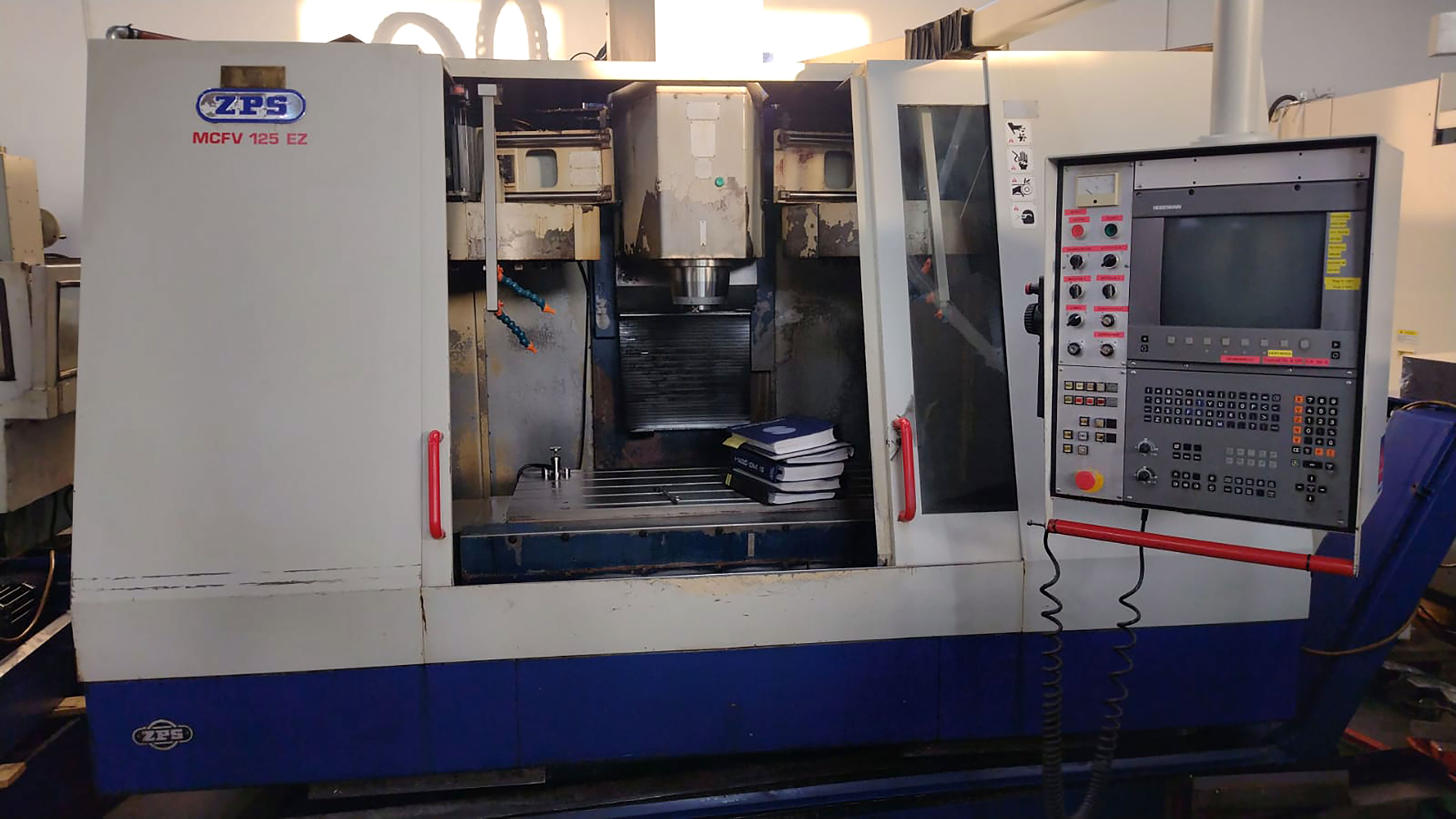 Gebruikt ZPS MCFV 125 EZ - Verticale bewerkingscentra - 1998