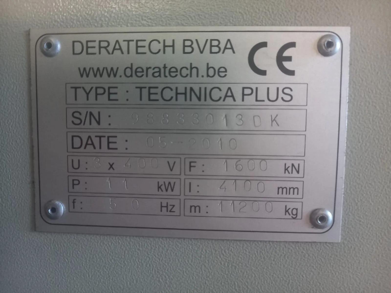 Gebruikt Deratech Technica Plus I Persbank