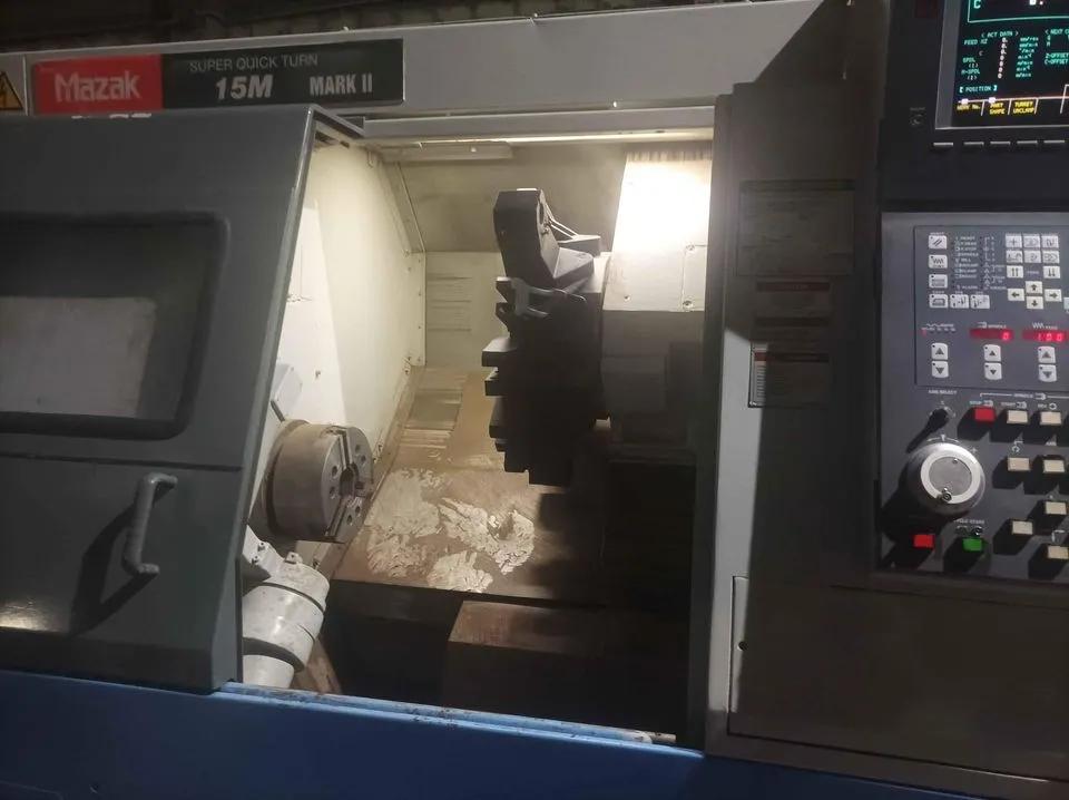 Gebruikt Mazak Super Quick Turn 15M Mark II I CNC Draaibank